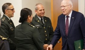 Senator Patrick Leahy Visits Norwich University