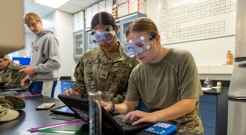 Norwich University Biochemistry Cadet and Civilian Students