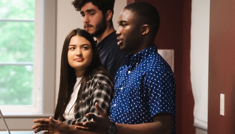 Norwich Students give Brown Bag Leadership Presentations