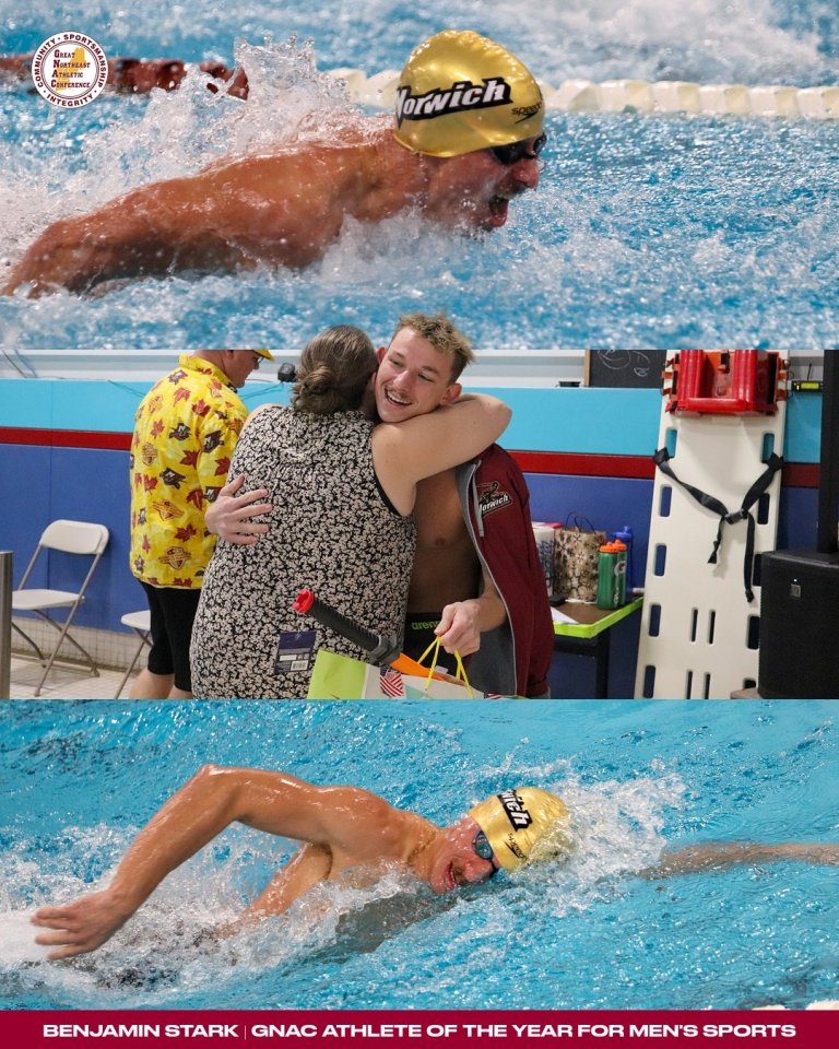 Benjamin Stark named GNAC Athlete of the Year Men's Sports