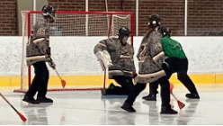 NU Cadets Participate in 50th Annual Broomball Tournament at RMC Saint Jean