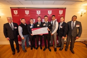 Norwich University School of Business hosts Business Challenge 