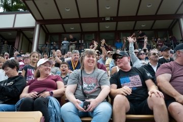 Homecoming 2024 NU vs. Husson Football Crowd