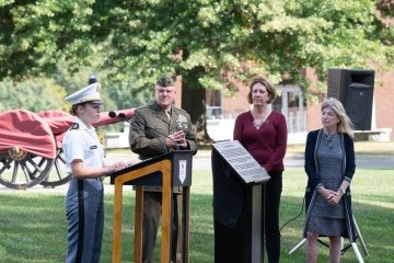 Women Kicking Glass - Gerard Hall Dedication