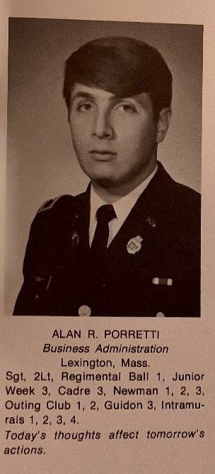 Alan R. Porretti ’70 in the War Whoop