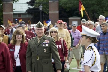 Homecoming 2024 Alumni Parade NU '83 March On