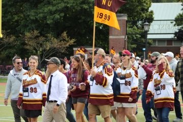 Homecoming 2024 Alumni Parade NU '99 March On